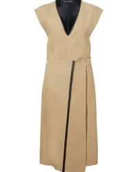 Proenza Schouler Wickelkleid mit V-Ausschnitt Nude