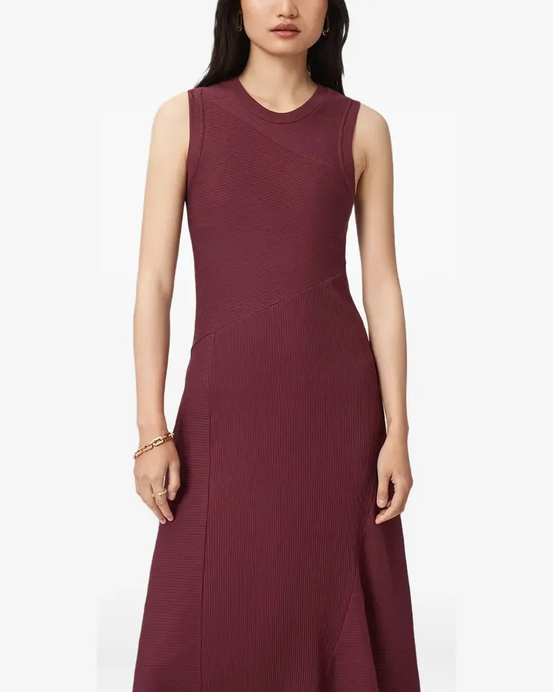 AllSaints Gia sleeveless midi dress - Rot Rot