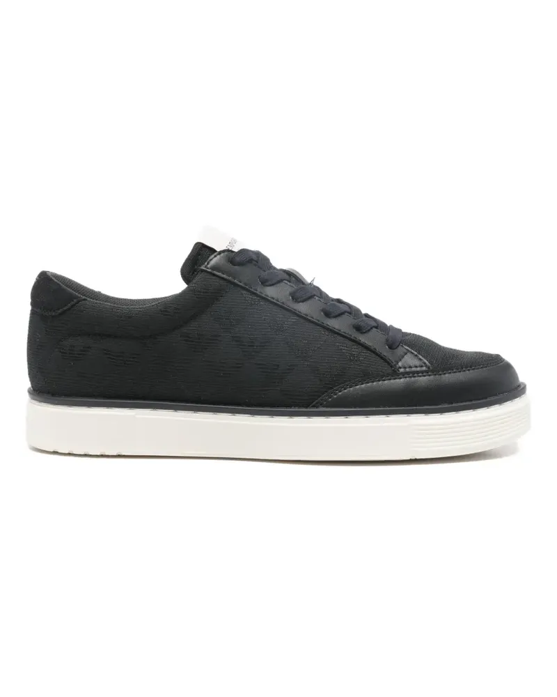 Emporio Armani low-top sneakers - Schwarz Schwarz