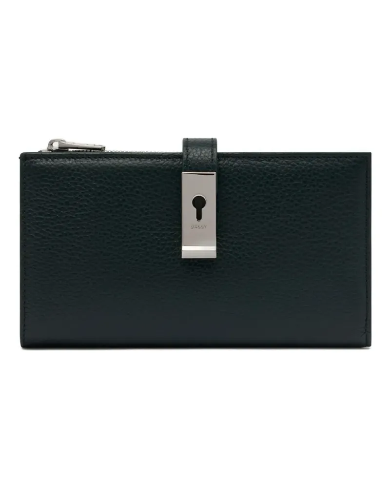 Bally Langes Lock Me Portemonnaie - Grün Grün