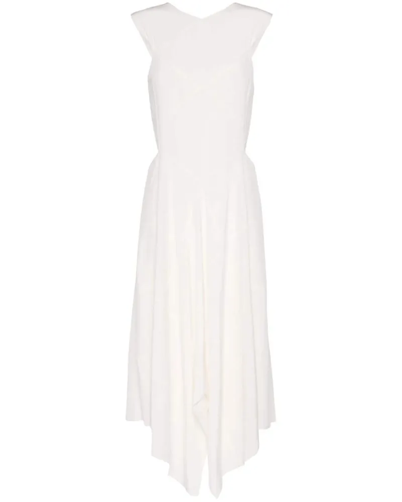 Joseph Seidenkleid mit Vichy-Karomuster - Nude Nude