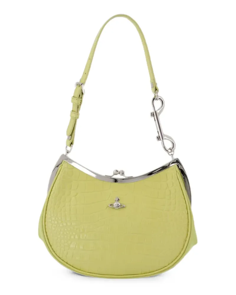 Vivienne Westwood crocodile-effect Charm shoulder bag - Grün Grün