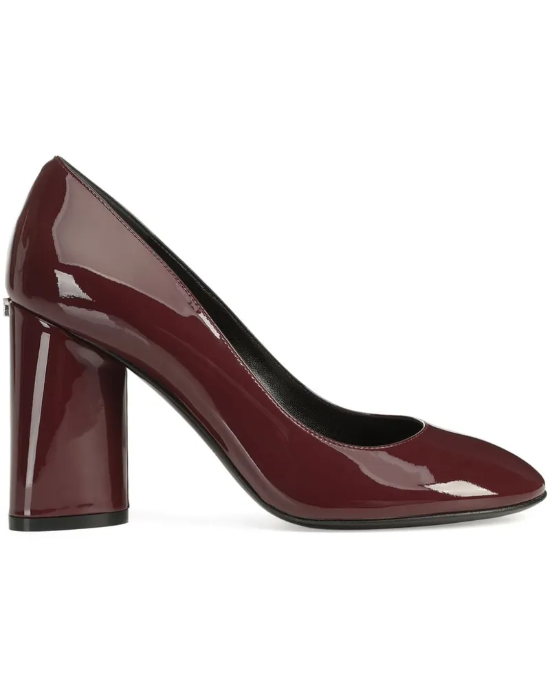 Sergio Rossi Pilier Pumps 80mm - Rot Rot