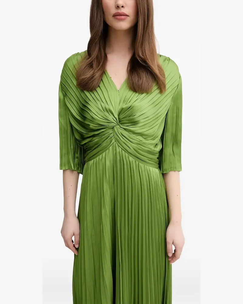 Joseph Ribkoff pleated twist-detail dress - Grün Grün