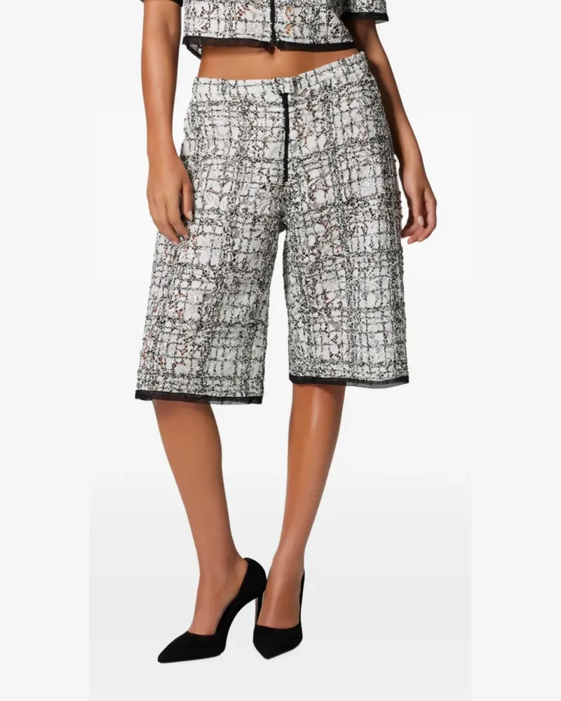 Kiki De Montparnasse Coco Shorts - Weiß Weiß