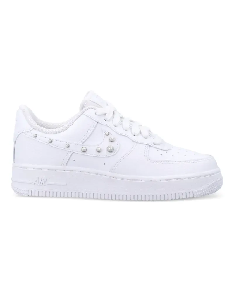 Nike Air Force 1 '07 Sneakers mit Perlenverzierung - Weiß Weiß