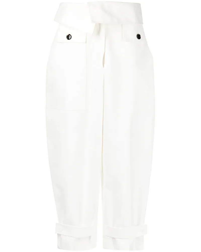 3.1 phillip lim Cropped-Hose mit weitem Bein - Gelb Gelb