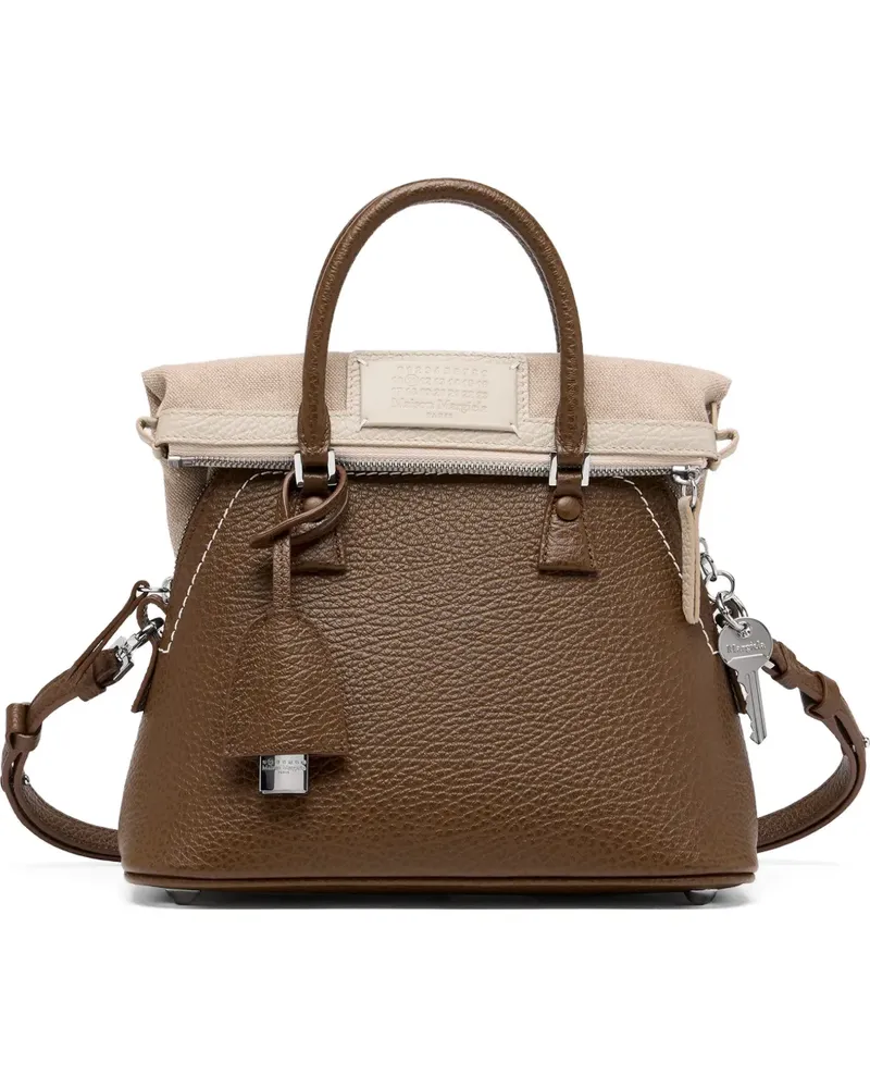 Maison Margiela Mini 5AC Handtasche - Braun Braun