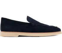 Loafer aus Wildleder - Blau