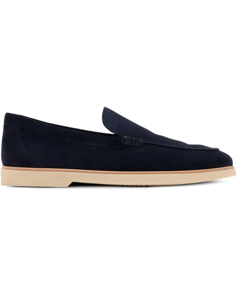 Magnanni Loafer aus Wildleder - Blau Blau