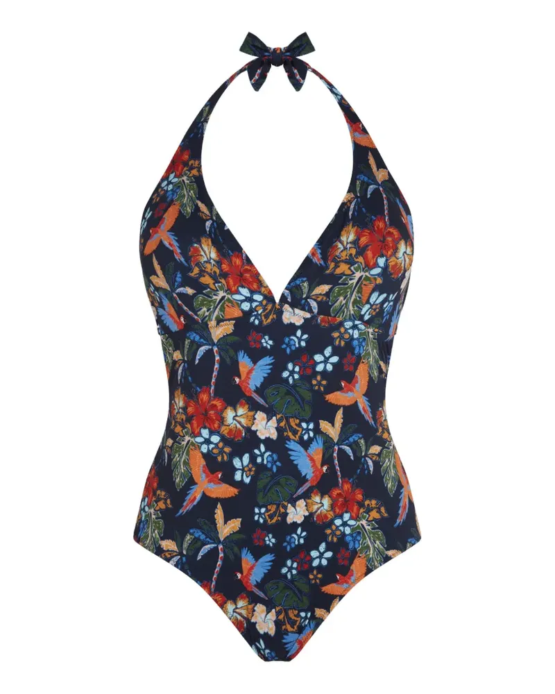 Vilebrequin Salva halterneck swimsuit - Blau Blau