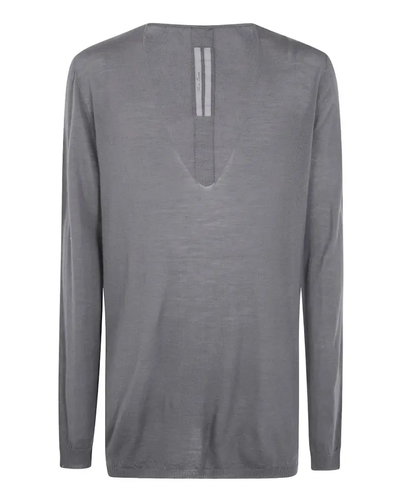 Rick Owens T-Shirt mit V-Ausschnitt - Grau Grau