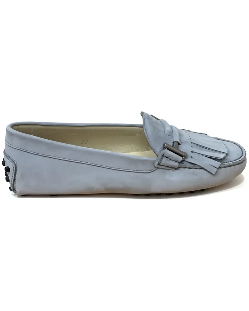TOD'S tassel-buckle loafers - Grau Grau