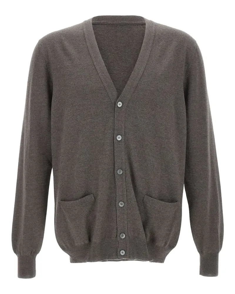 Gran Sasso Klassischer Cardigan - Braun Braun
