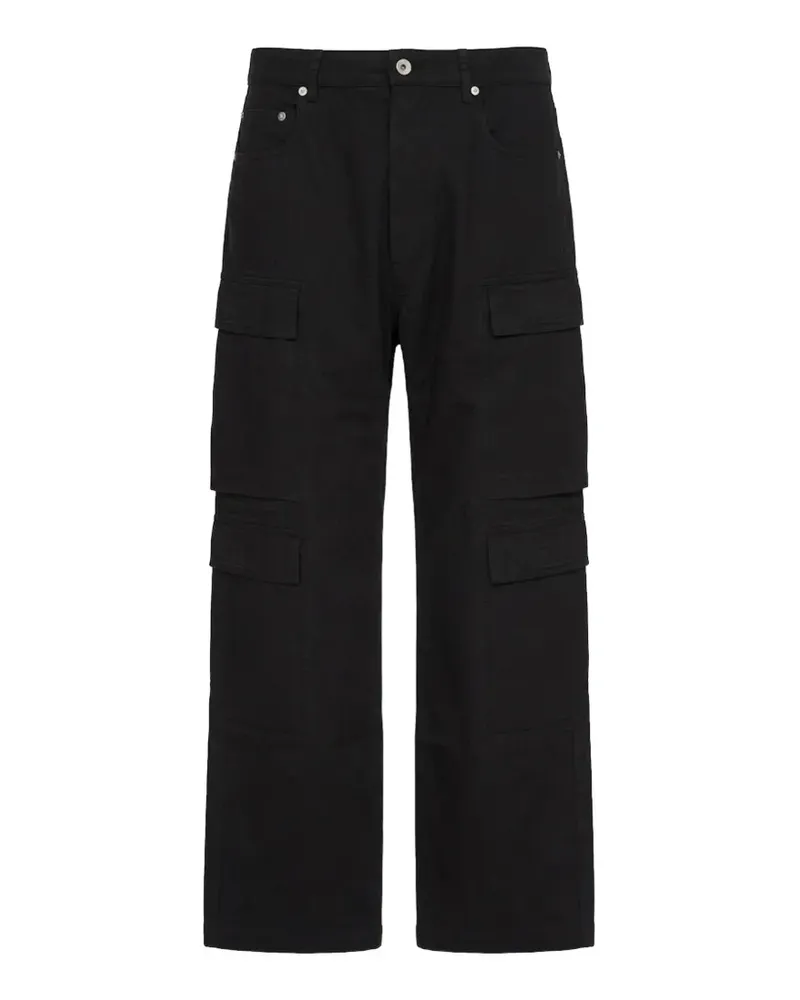 DRKSHDW by Rick Owens Jeans mit aufgesetzten Taschen - Schwarz Schwarz
