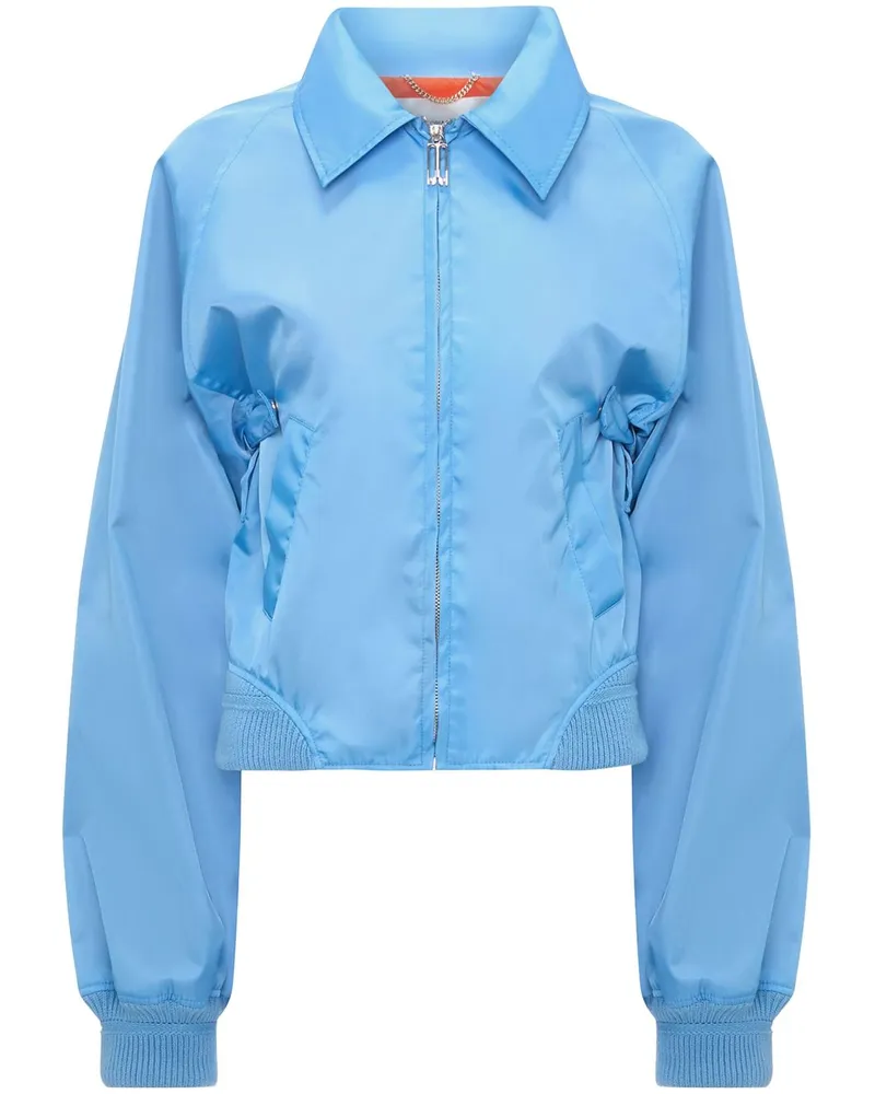 Victoria Beckham G9 Harrington-Bomberjacke - Blau Blau