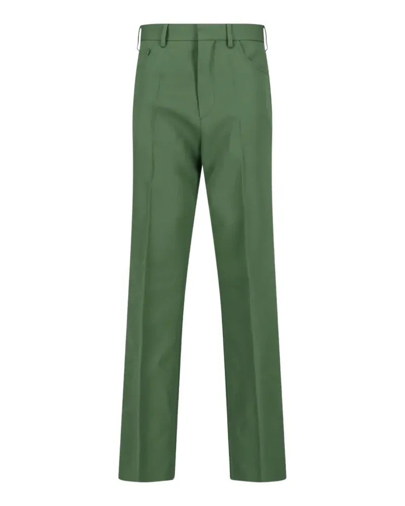 Marni green batavia wool pants - Grün Grün