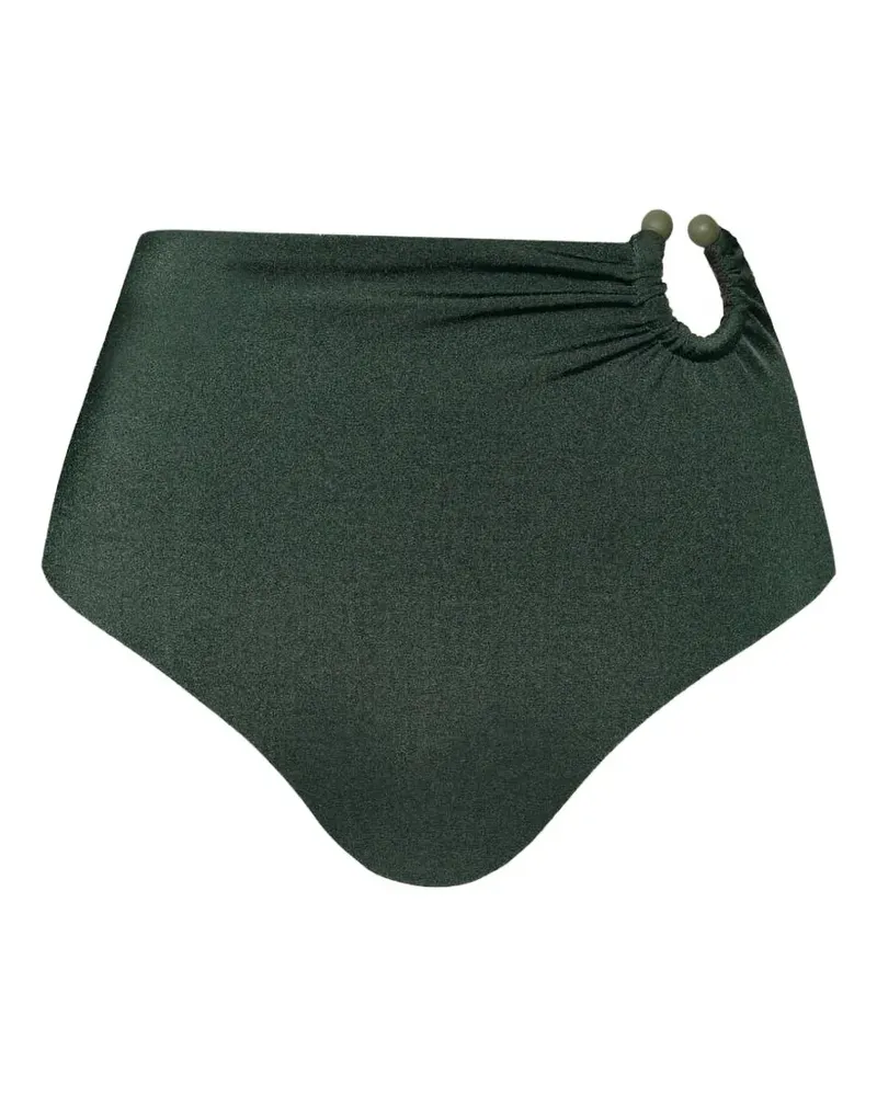 Johanna Ortiz Taita ring-detail bikini bottom - Grün Grün