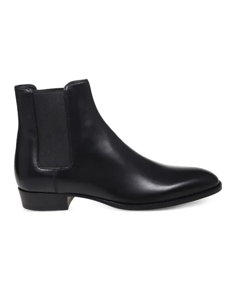 Saint Laurent Wyatt chelsea boots - Schwarz Schwarz
