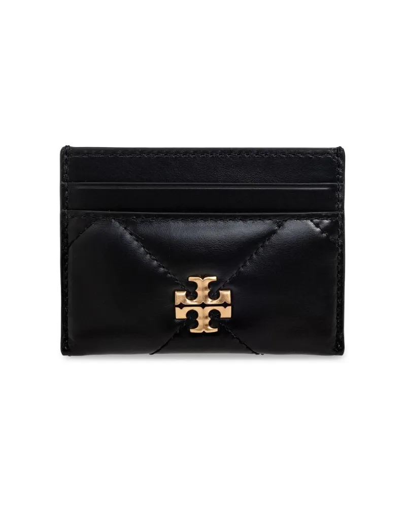 Tory Burch Kartenetui mit Logo-Schild - Schwarz Schwarz
