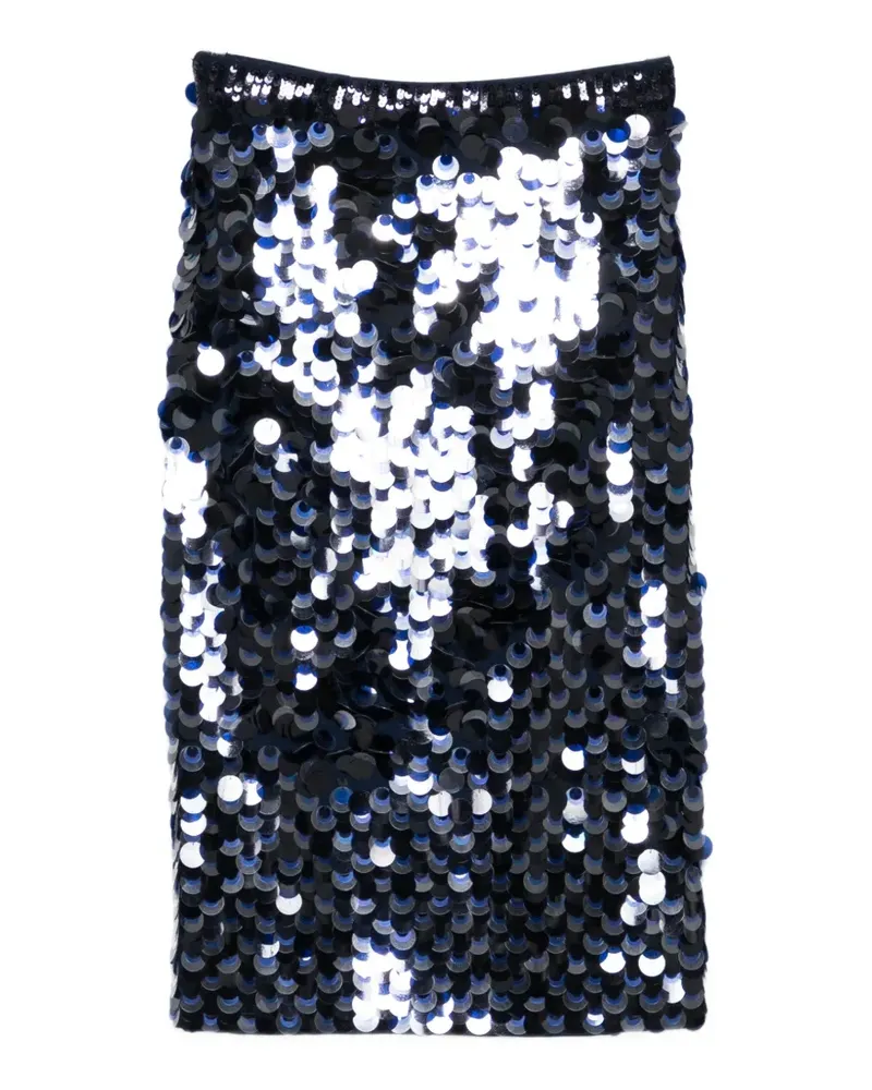 P.A.R.O.S.H. P.A.R.O H. Rock mit Pailletten - Blau Blau