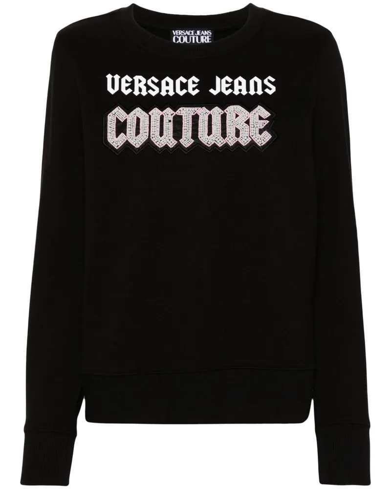 Versace Jeans Hemd mit Perlen - Schwarz Schwarz