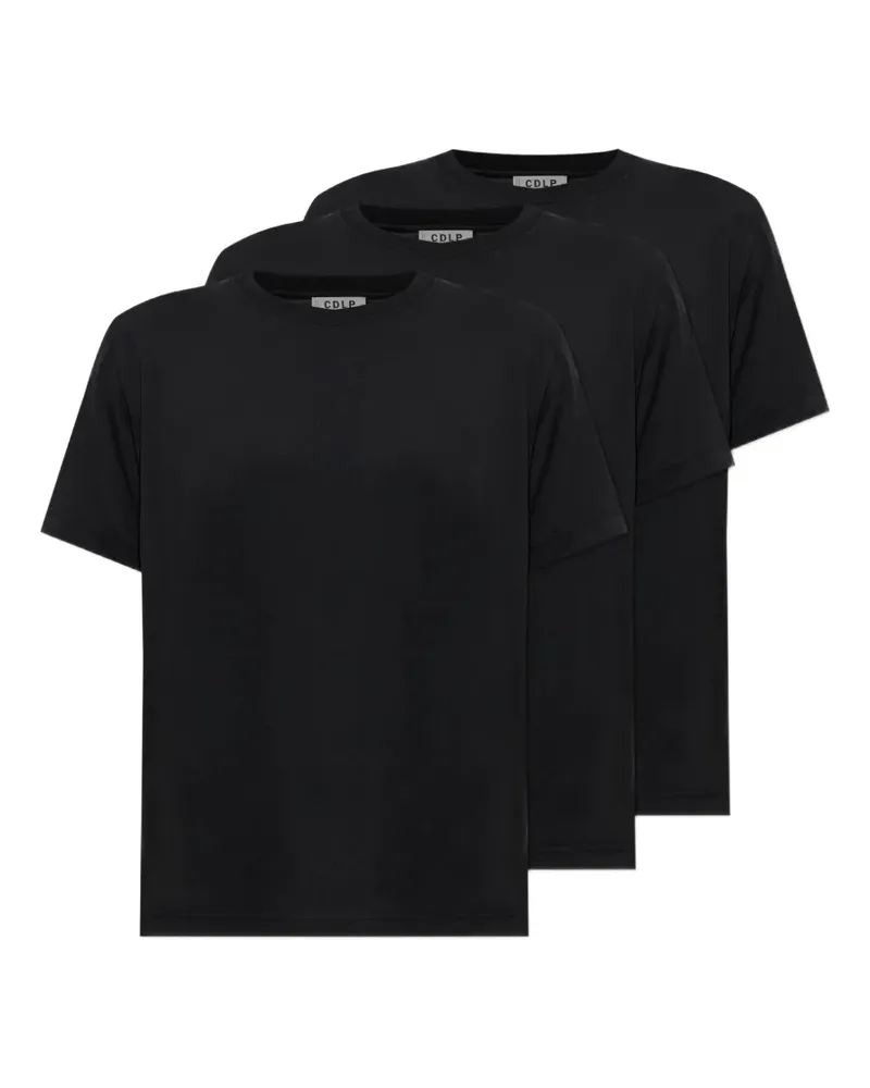 CDLP Set aus drei T-Shirts - Schwarz Schwarz