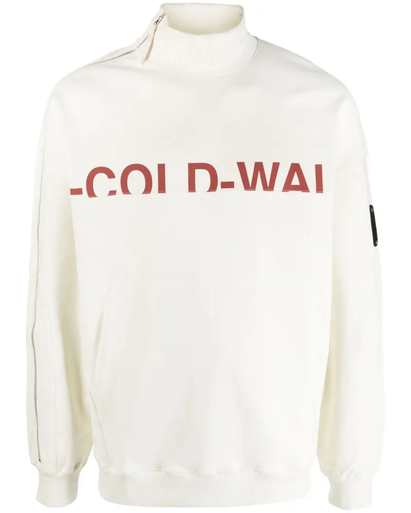 ACW* Overset Sweatshirt mit Logo-Print - Nude Nude