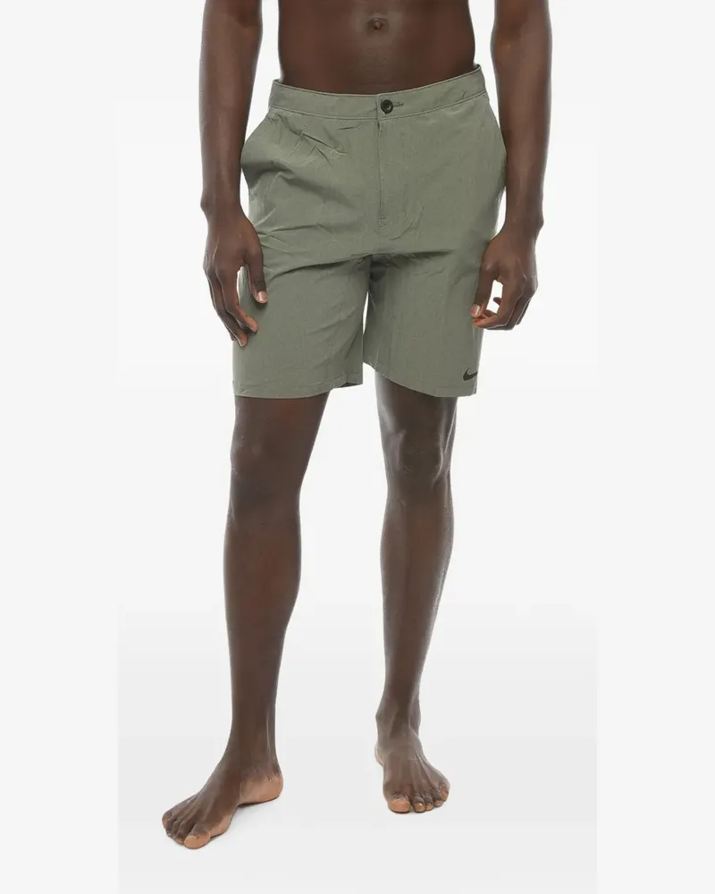 Nike Dri-Fit Shorts mit Logo-Print - Grün Grün