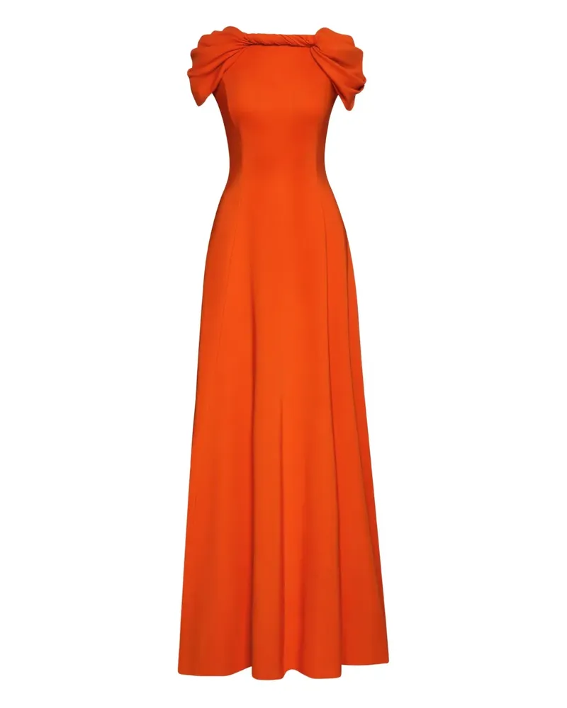 Oscar de la Renta Cady-Abendkleid - Orange Orange