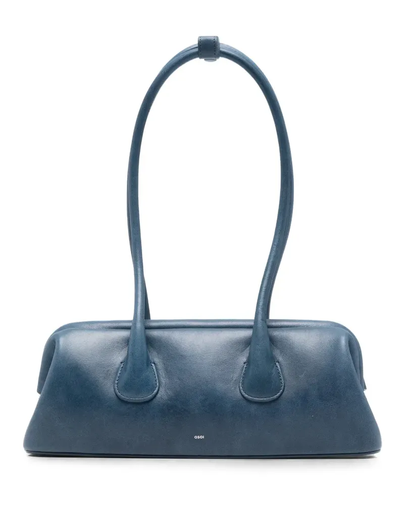OSOI Mini Boat Wide Schultertasche - Blau Blau