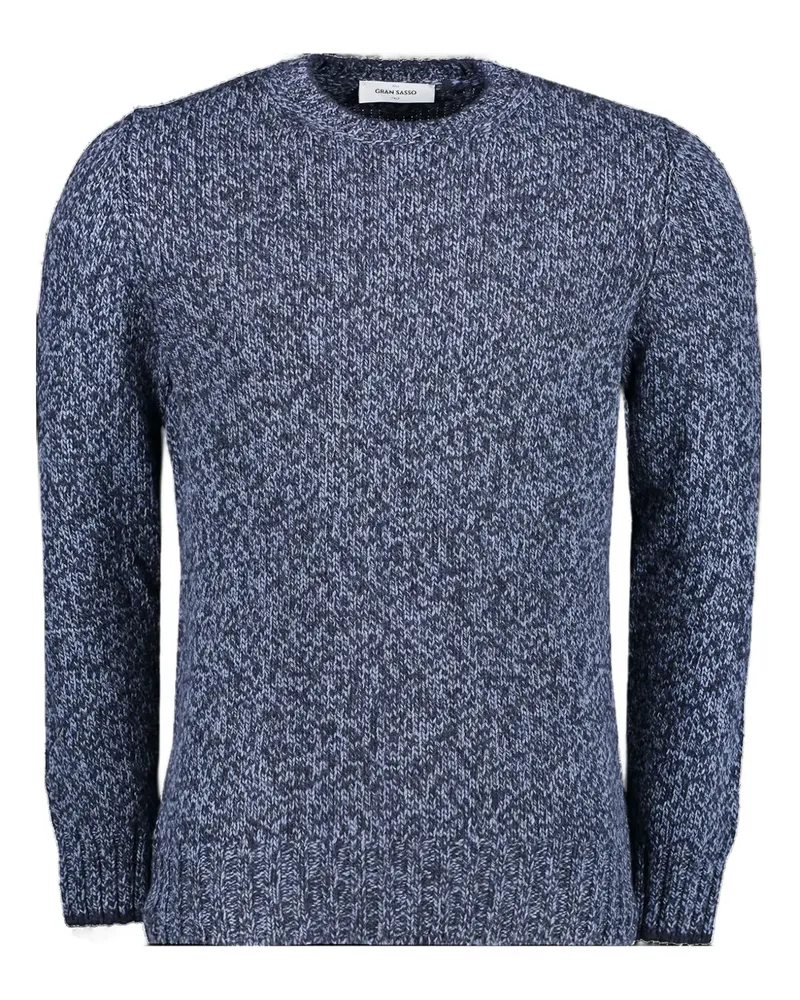 Gran Sasso Melierter Pullover - Blau Blau