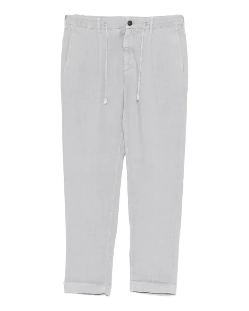 Eleventy Hose mit Kordelzug - Grau Grau