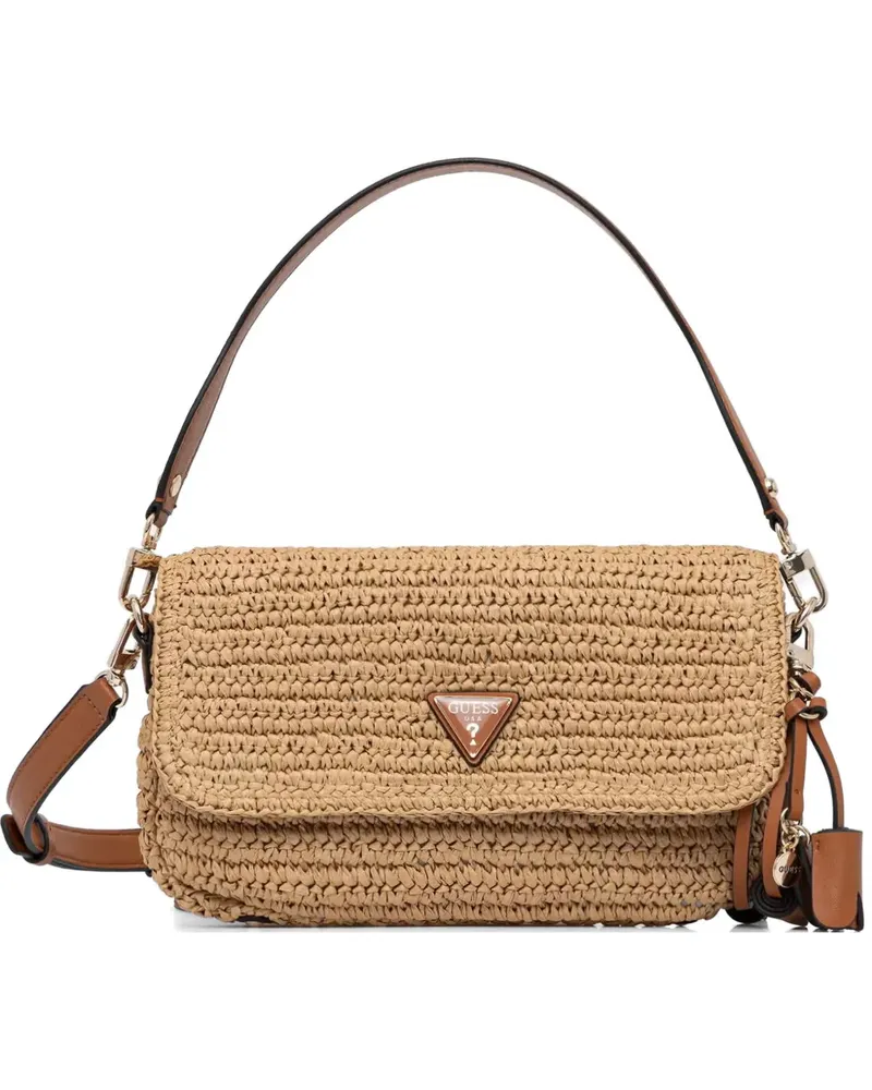 Guess Ofelia floral-charm shoulder bag - Nude Nude