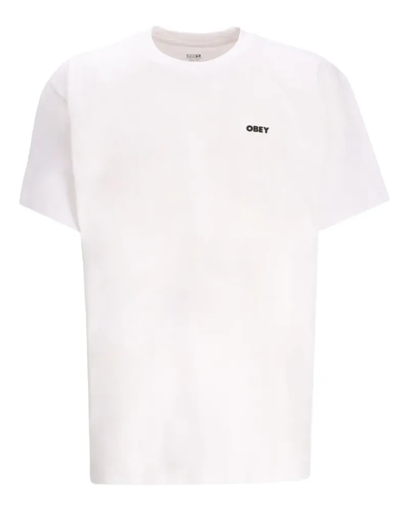 Obey Klassisches T-Shirt - Weiß Weiß