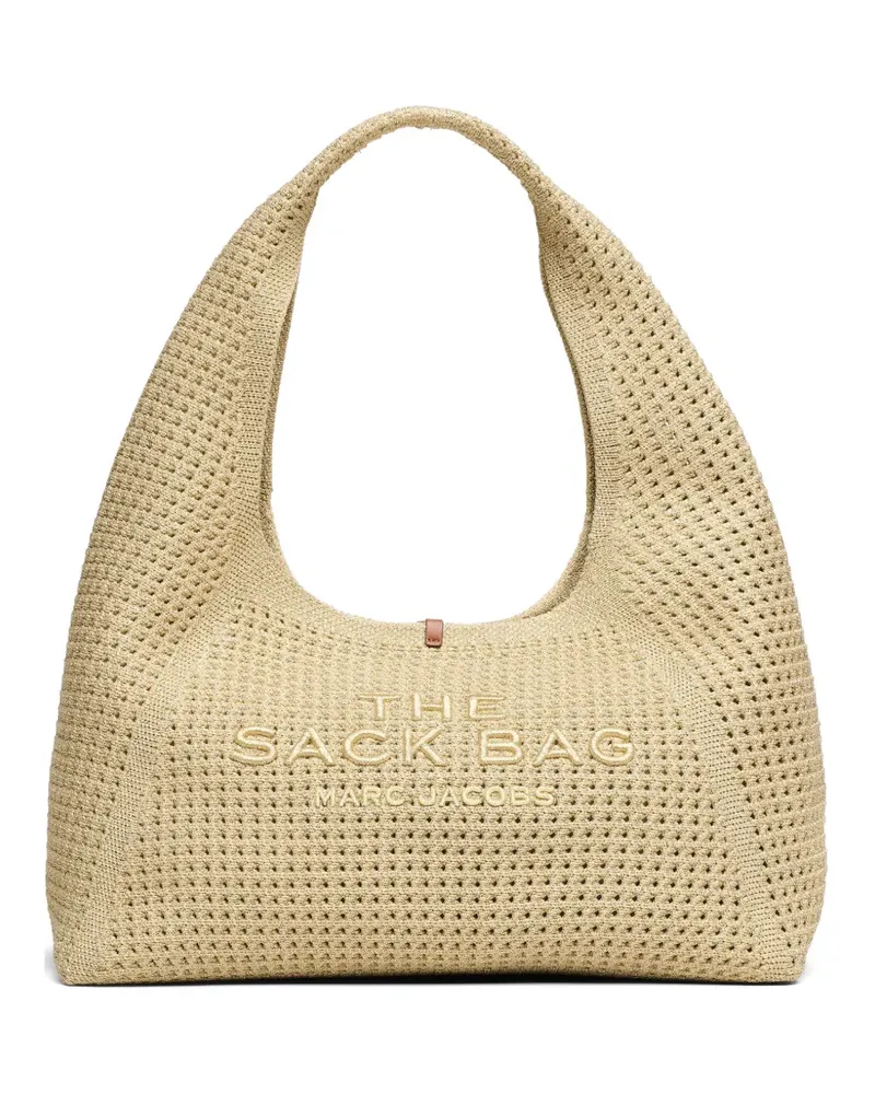Marc Jacobs crochet-knit shoulder bag - Nude Nude