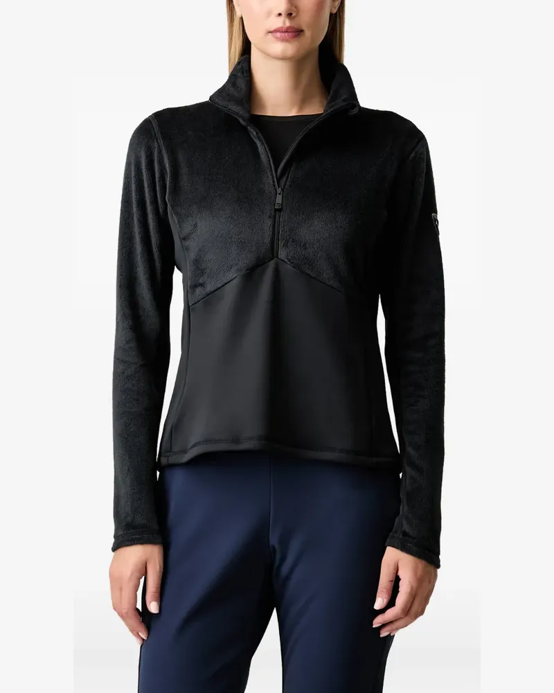 Rossignol Diretta half-zip fleece top - Schwarz Schwarz