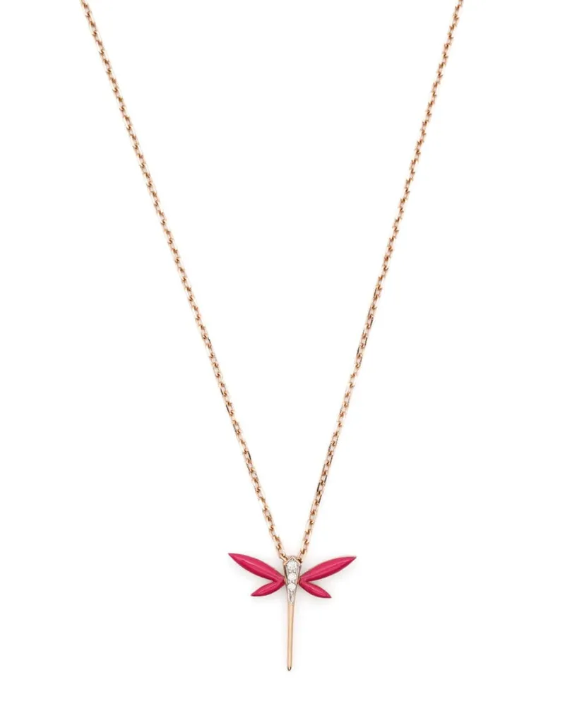 ANAPSARA 18kt Gelbgoldhalskette mit Diamanten Gold