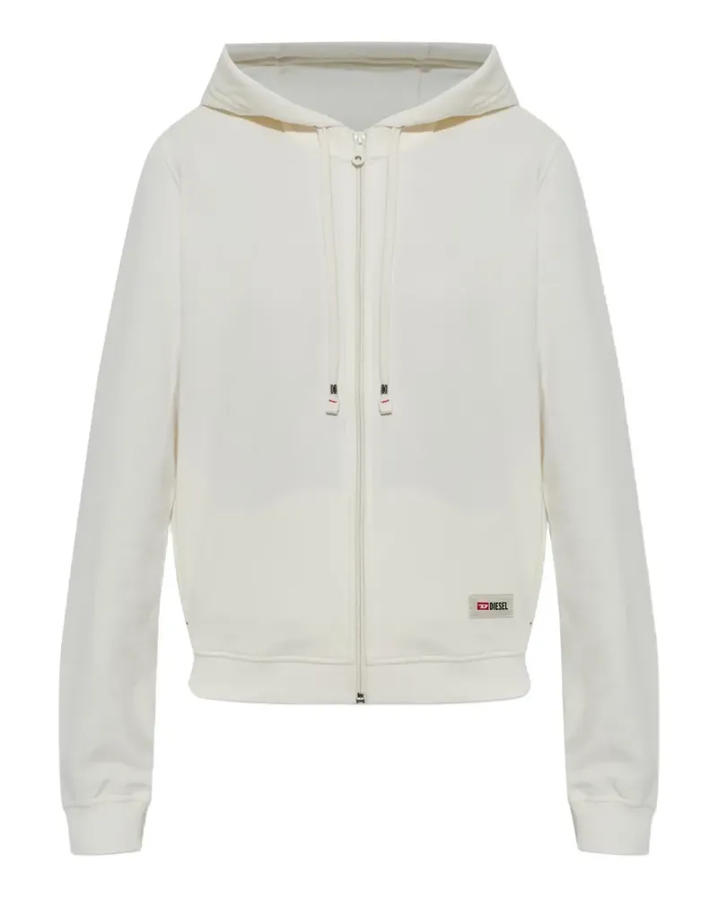Diesel Hoodie aus Baumwollgemisch - Nude Nude