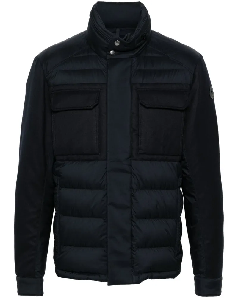Moncler Re-Longue Jacke - Blau Blau