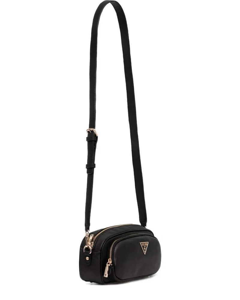 Guess zip-fastening logo-detail cross-body bag - Schwarz Schwarz