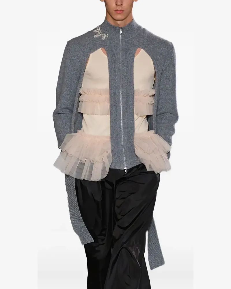 Simone Rocha Verzierte Hose - Schwarz Schwarz