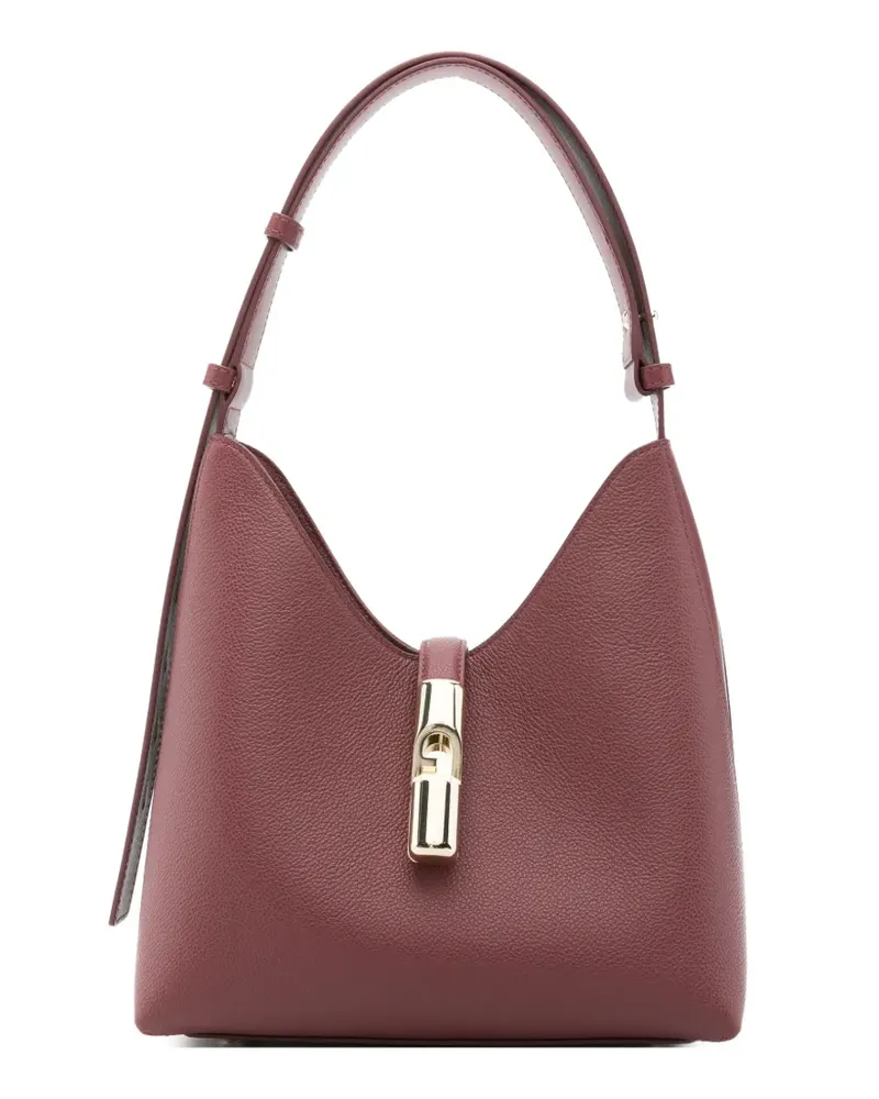 Furla Tote Bag aus gekörntem Leder - Rot Rot