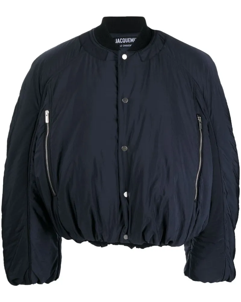 Jacquemus Gesteppte Bomberjacke - Blau Blau