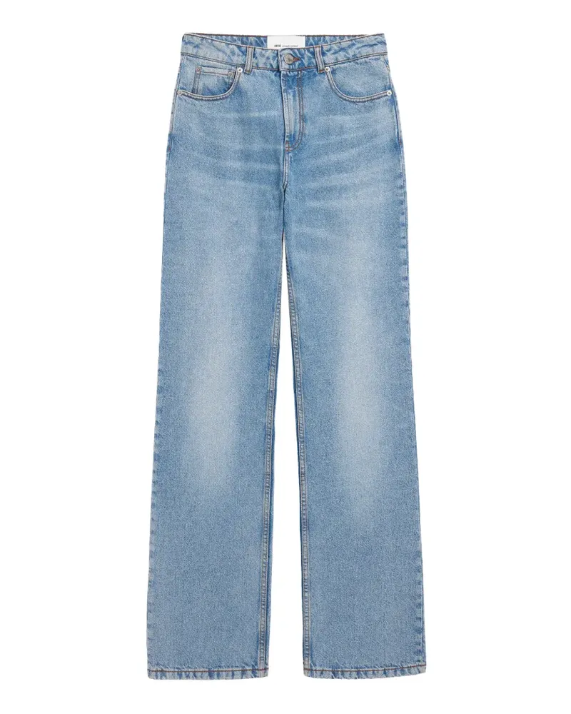 AMI Paris Jeans mit weitem Bein - Blau Blau