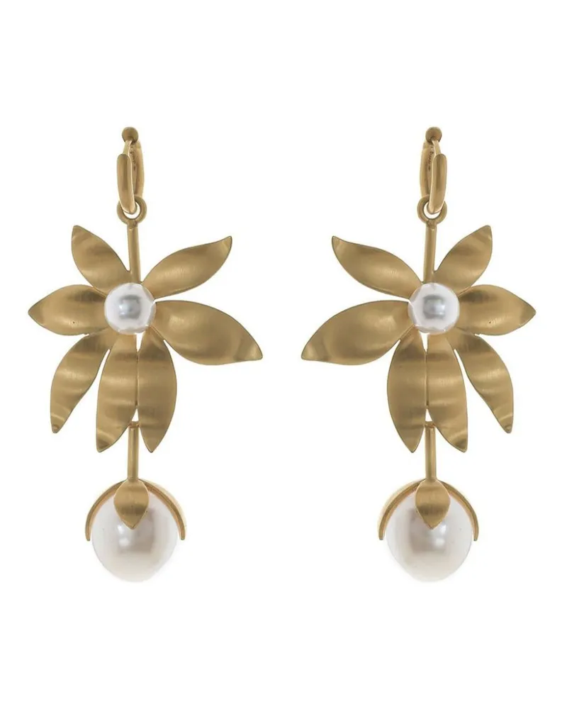 Irene Neuwirth 18kt Golden Blossom Gelbgoldohrringe Gold