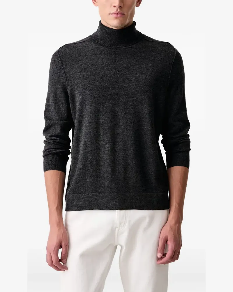 Marc O'Polo Gestrickter Rollkragenpullover - Grau Grau
