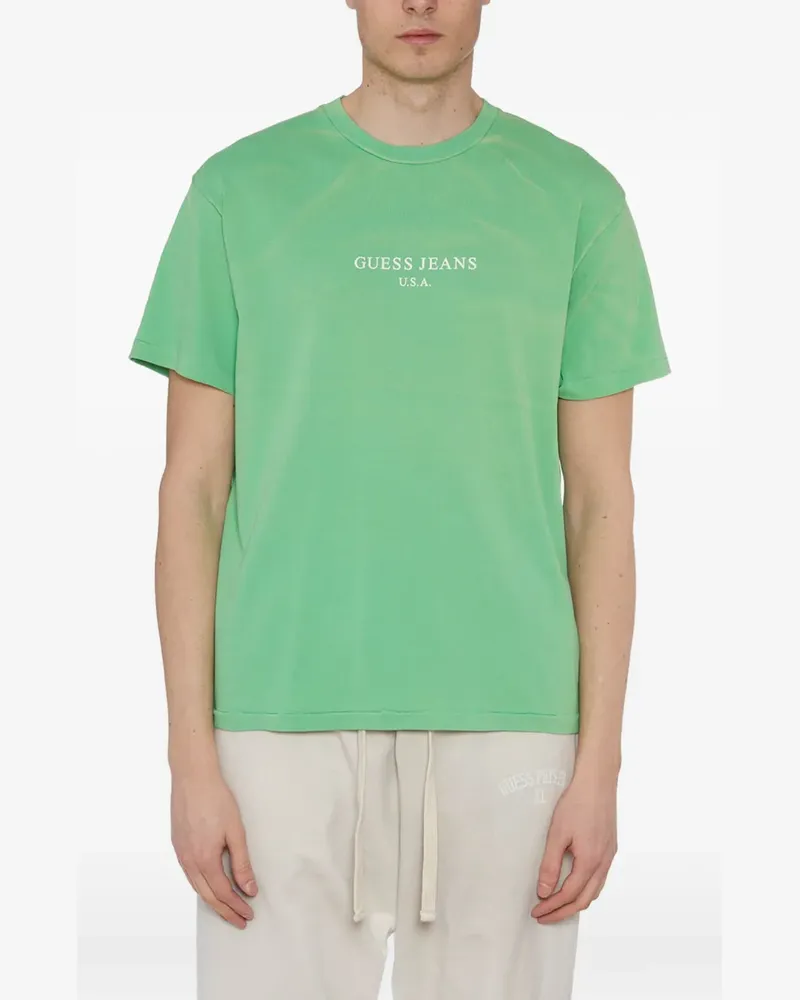 Guess round-neck T-shirt - Grün Grün