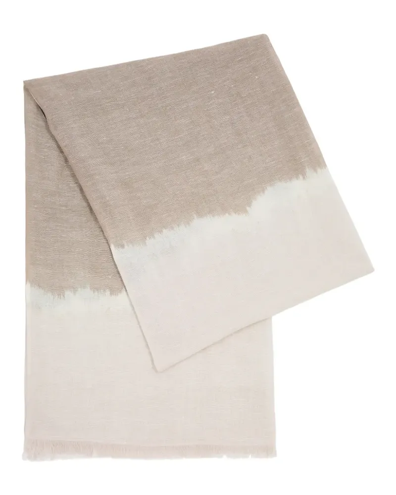 Denis Colomb Summerikat patterned scarf - Nude Nude