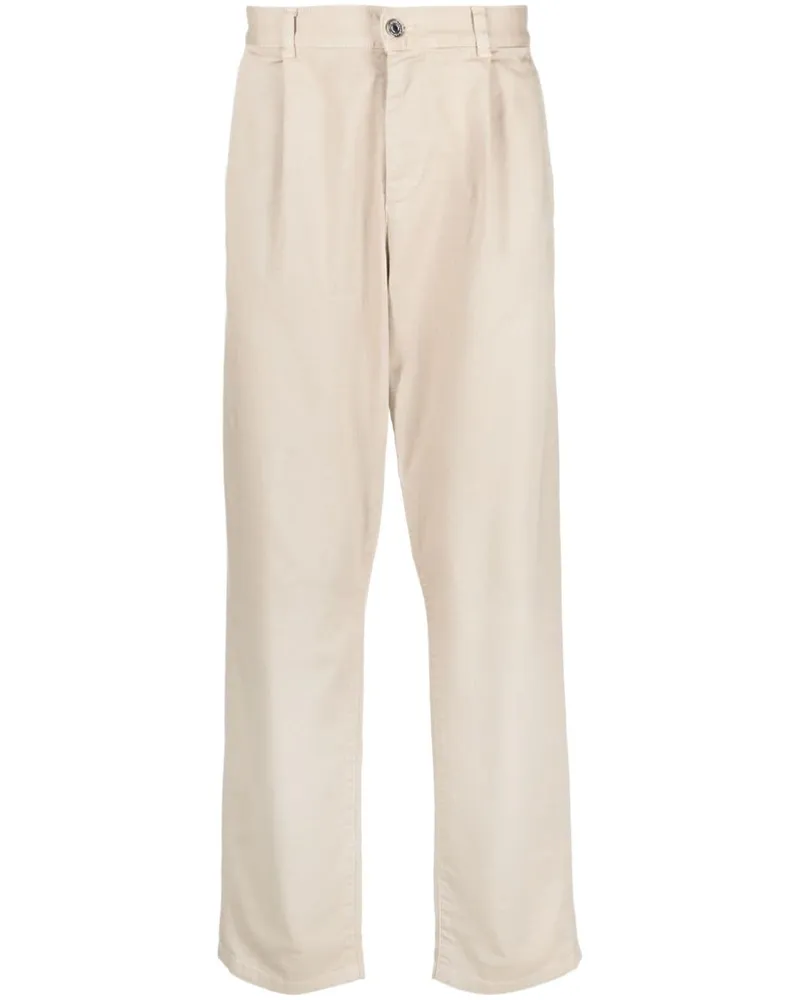 Missoni Halbhohe Chino mit Logo-Stickerei - Nude Nude